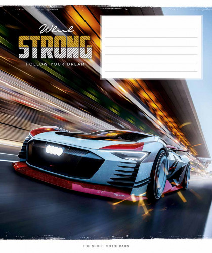 Burtnīca 12lp 170*203mm 60g/m2 // UV laka ''Strong'' 3086
