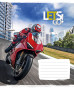 Burtnīca 12lp 170*203mm 60g/m2 // ''Lets Go'' 2834