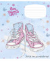 Burtnīca 18lp 170*203mm "Star" 55g/m2 # glitter ''Bon voyage'' 3016