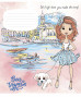 Burtnīca 18lp 170*203mm "Star" 55g/m2 # glitter ''Bon voyage'' 3016