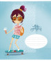 Burtnīca 18lp 170*203mm "Star" 55g/m2 # ''Hello Gorgeous'' 2497