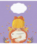 Burtnīca 18lp 170*203mm 60g/m2 = ''Happy girl'' 2397
