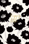 Klade elastīgs vāks B5 80lp # Soft Touch lamināts + folija ''Happy note'' 00791