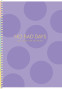 Koledžbloks B5 80lp # ciets vāks ar foliju, ''No bad days' 06082