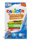 Tempera cieta CARIOCA Temperello, 6 krāsas*10 g plastikāta korpusā