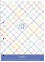 Koledžbloks A4 80lp krēmkrāsā # mīksts vāks ar UV laku, 06708
