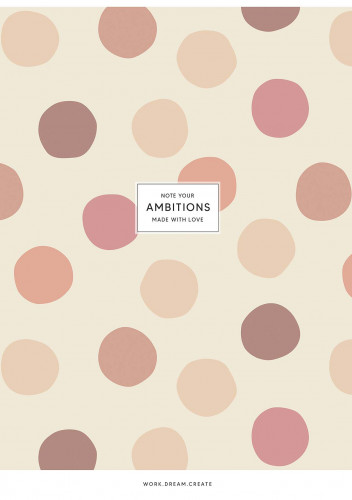 Klade mīksts vāks A4 80lp # UV laka ''Ambitions'' 05228