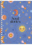 Piezīmju bloks ar sānu spirāli A6 80lp # ''Soul stories/Bon voyage'' 6113