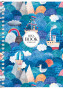 Piezīmju bloks ar sānu spirāli A6 80lp # ''Idea book'' 6111