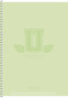 Koledžbloks B5 80lp # miksts vāks Pastel ''University'' 06523