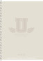 Koledžbloks B5 80lp # miksts vāks Pastel ''University'' 06523