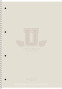 Koledžbloks A4 80lp # mīksts vāks ''University'' 06524