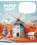 Burtnīca 12lp 170*203mm 60g/m2 # UV laka ''Paper craft'' 3354