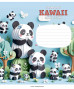 Burtnīca 12lp 170*203mm 60g/m2 # UV laka ''Art&Craft Kawaii have fun!'' 3398