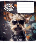 Burtnīca 12lp 170*203mm "Star" 55g/m2 # ''Crazy style rock nroll'' 3277