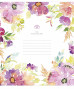 Burtnīca 12lp 170*203mm "Star" 55g/m2 # ''The Tender Garden'' 3378