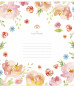 Burtnīca 12lp 170*203mm "Star" 55g/m2 # ''The Tender Garden'' 3378