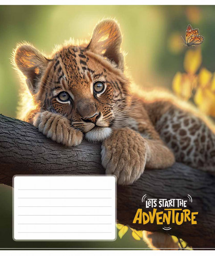 Burtnīca 12lp 170*203mm 60g/m2 = ''Adventure'' 3291