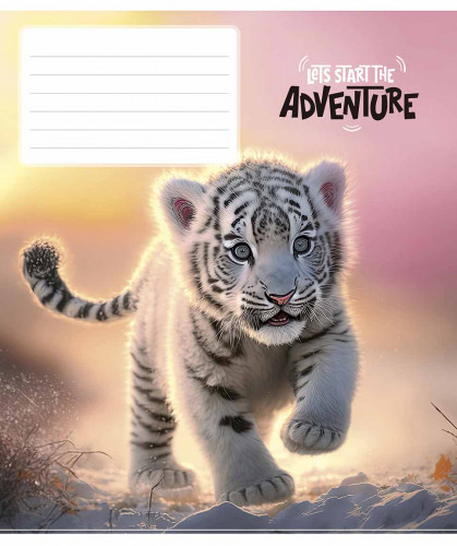 Burtnīca 12lp 170*203mm 60g/m2 = ''Adventure'' 3291