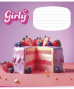 Burtnīca 12lp 170*203mm "Star" 55g/m2 = 'Girly'' 3330