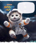 Burtnīca 12lp 170*203mm "Star" 55g/m2 = ''Space art"' 3406