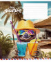 Burtnīca 18lp 170*203mm 60g/m2 # "Enjoy vacation hot summer'' 3318