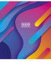 Klade 48lp 170*203mm ''Genius'' 70g/m2 # glancēts lamināts "Cloud colorful" 3161