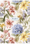 Klade mīksts vāks A4 40lp # matēts lamināts ''Floewers & plants" 05230