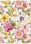 Klade mīksts vāks A4 40lp # matēts lamināts ''Floewers & plants" 05230