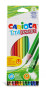 Zīmuļkrāsas ar dzešgumiju CARIOCA Tita Erasable 12 krāsas