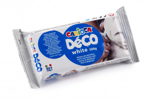 Veidošanas masa CARIOCA DECO balta 500g
