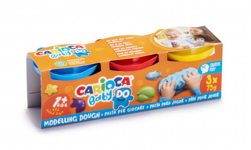 Modelēšanas mīkla CARIOCA  3 krāsas*75g