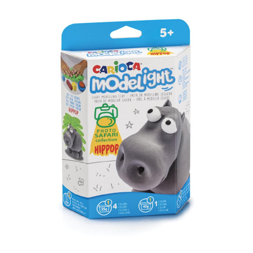 Modelēšanas mīkla CARIOCA Safari "Hippop" 140g