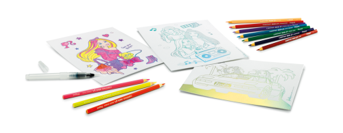 MAPED Creativ krāsošanas komplekts  Aqua Art "Barbie" 6>10