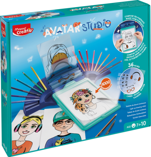 MAPED Creativ Avatar Studio zīmēšanas stacija 7>10