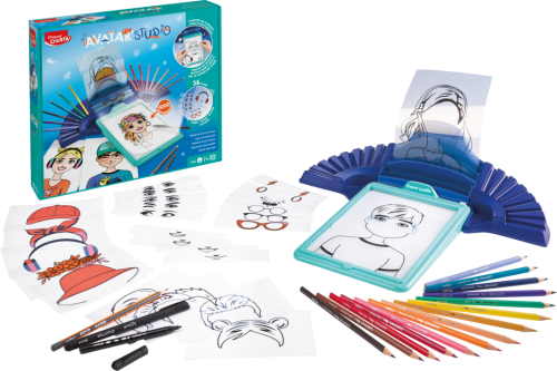MAPED Creativ Avatar Studio zīmēšanas stacija 7>10
