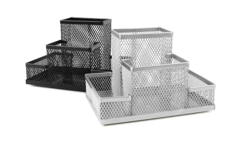 Metāla galda organizators FORPUS 15,3*10,3*10cm, melns
