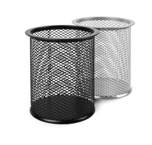 Metāla glāzīte rakstamlietām FORPUS 90*100mm, melna