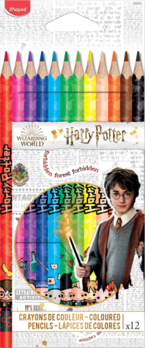 Zīmuļkrāsas MAPED Harry Potter 12 krāsas