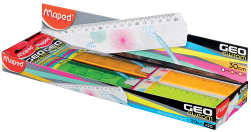 Lineāls MAPED GeoCustom 30cm  A