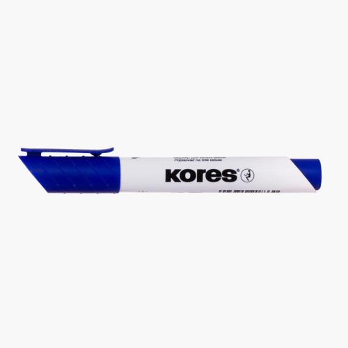 Baltas tāfeles marķieris KORES K-Marker WB zils