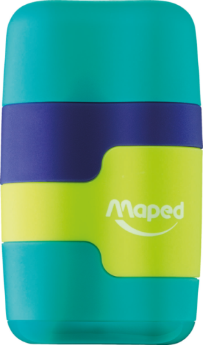 MAPED DUO (dzēšgumija+zīmuļu asināmais) pilns galda displejs