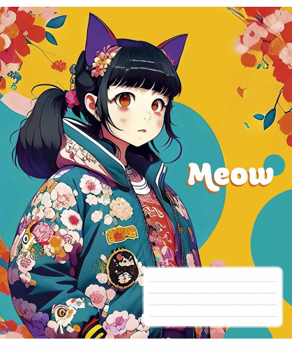 Klade 48lp 170*203mm 55g/m2 "Star" = ''Meow'' 3302