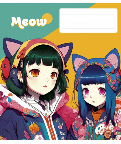 Klade 48lp 170*203mm 55g/m2 "Star" = ''Meow'' 3302