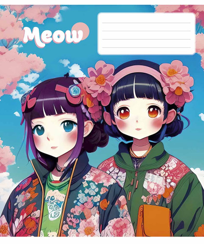 Klade 48lp 170*203mm 55g/m2 "Star" = ''Meow'' 3302