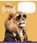 Burtnīca 18lp 170*203mm 60g/m2 = ''Take time for your self'' 3418