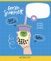 Burtnīca 18lp 170*203mm 60g/m2 = ''Fresh summer'' 3412