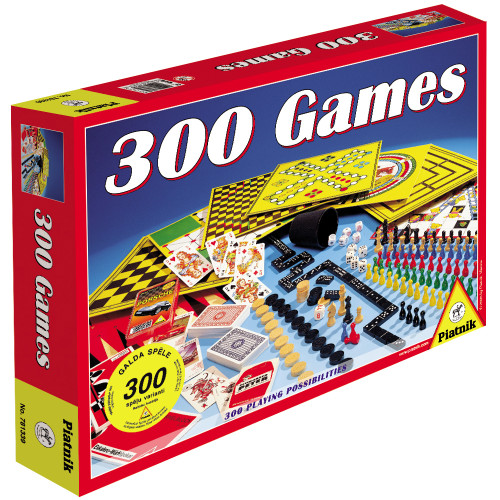 Galda spēle PIATNIK "300 spēles" LV