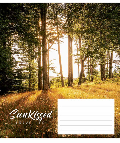 Burtnīca 18lp 170*203mm 60g/m2 # ''Sun kissed'' 3232
