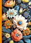 Klade FRESH ciets vāks 143*200mm 48lp # (dizains 23092-23095)